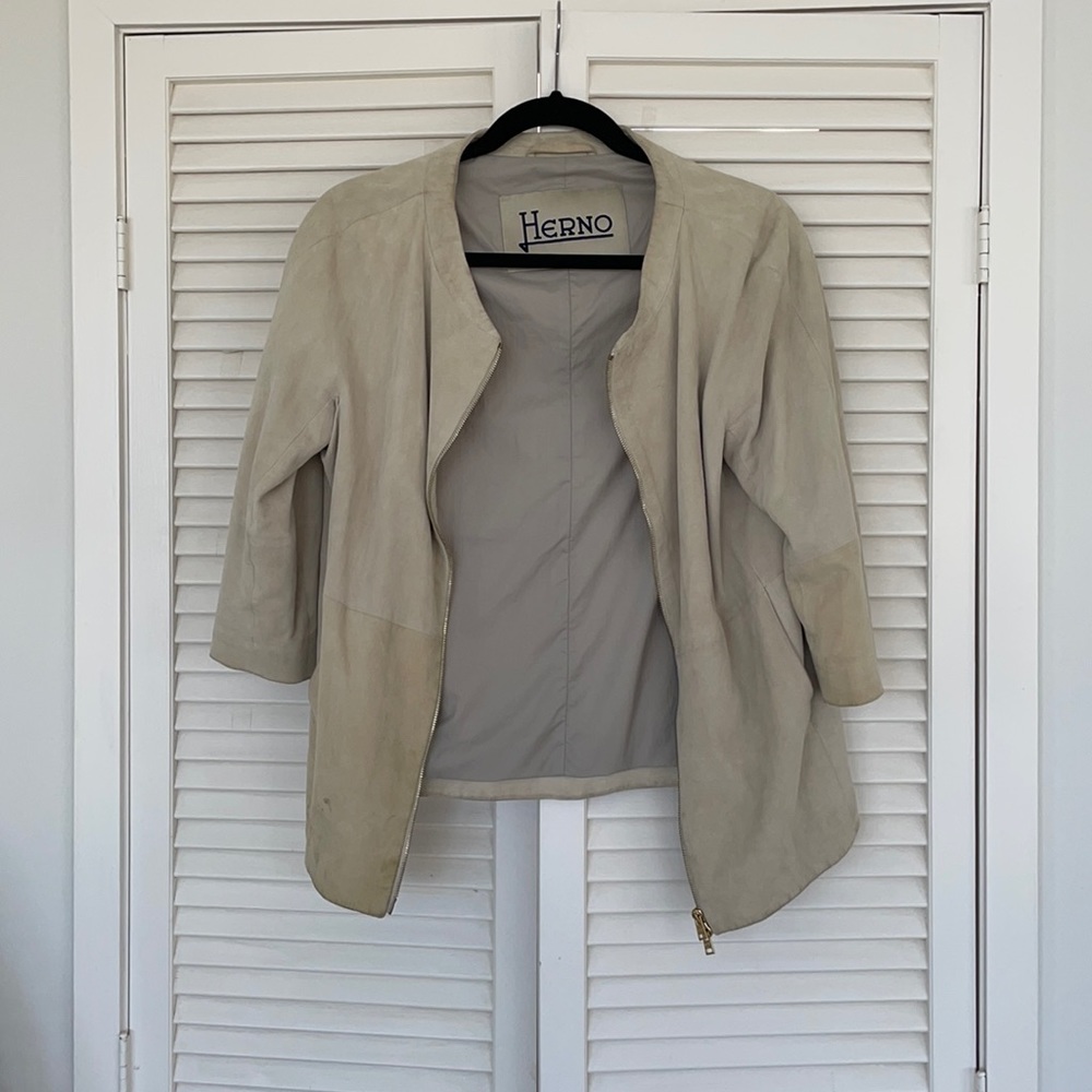 Herno Suede Jacket